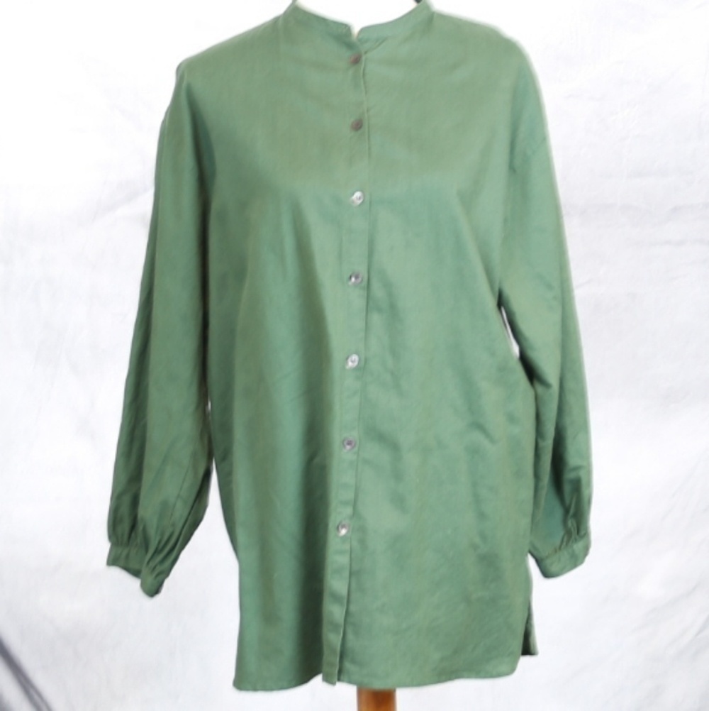 Geoffrey Beene Sport linen tunic top 18